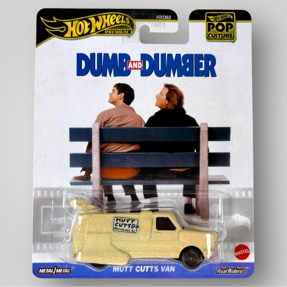 2025 Hot Wheels Premium Pop Culture Dumb and Dumber Mutt Cutts Van 1:64